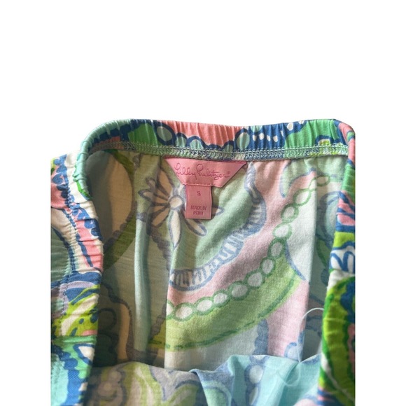 Lilly‎ Pulitzer Windsor Multi Conch Republic Strapless Dress Small GUC - Picture 5 of 7